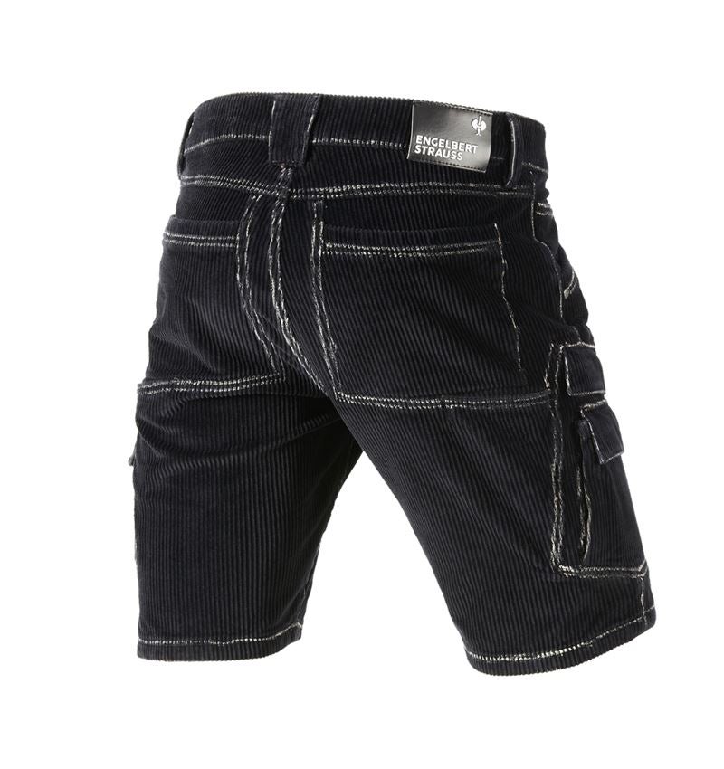 Arbetsbyxor: e.s. cargo-shorts i stretchmanchester + svart 3