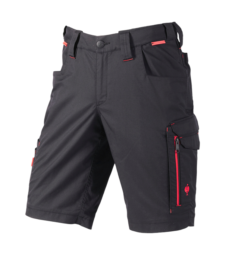Work Trousers: Shorts e.s.concrete light allseason + black 2