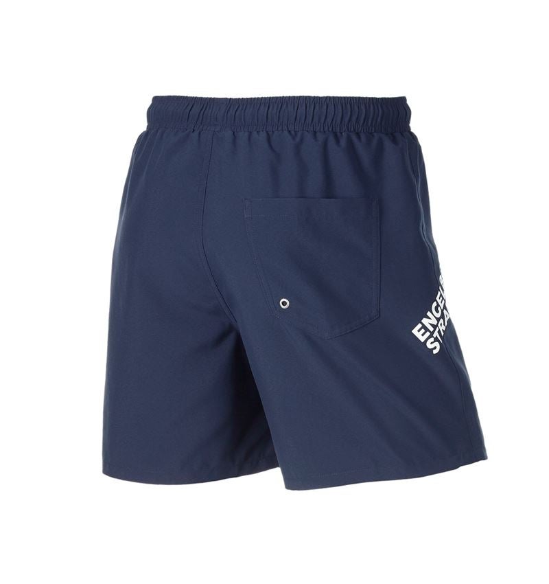 Work Trousers: Bathing shorts e.s.trail + deepblue/white 4
