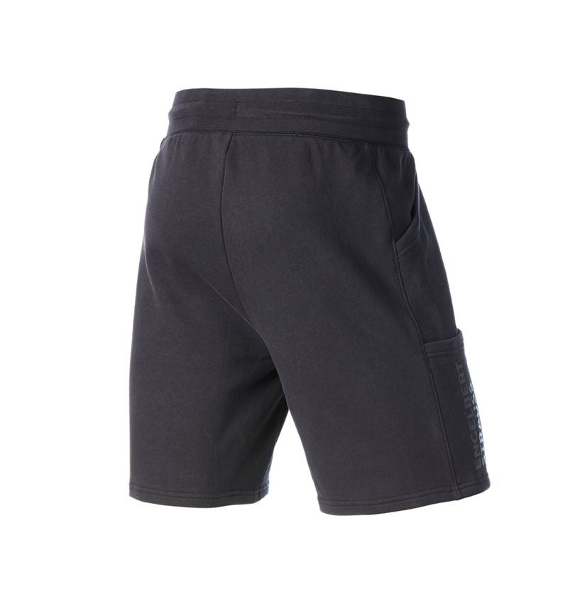 Work Trousers: Sweat short light e.s.trail + black 3