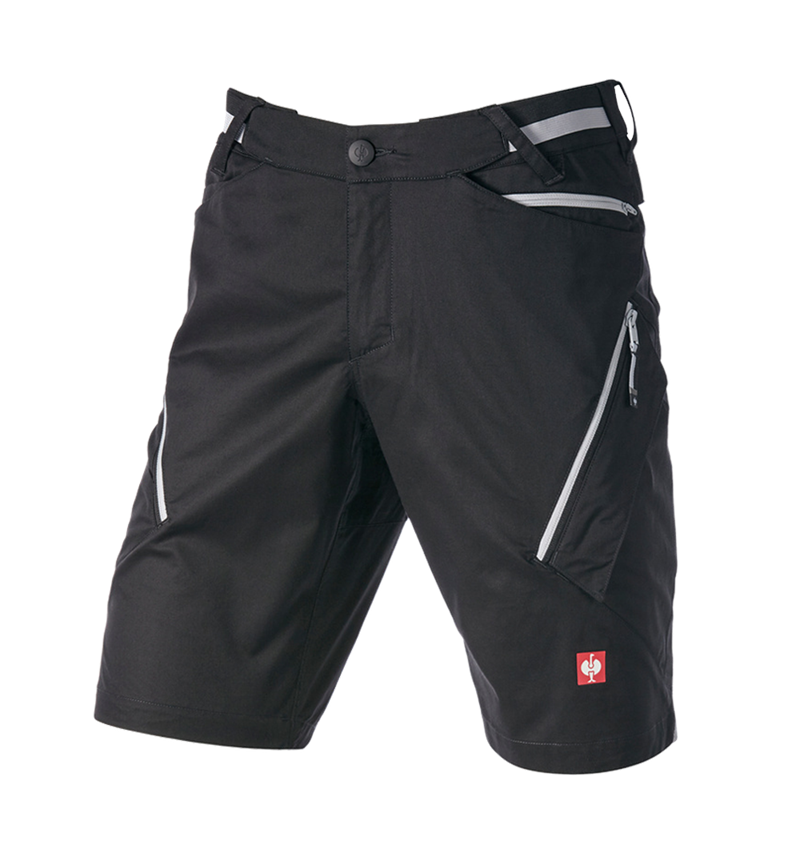 Arbetsbyxor: Multipocket- shorts e.s.ambition + svart/platina 5