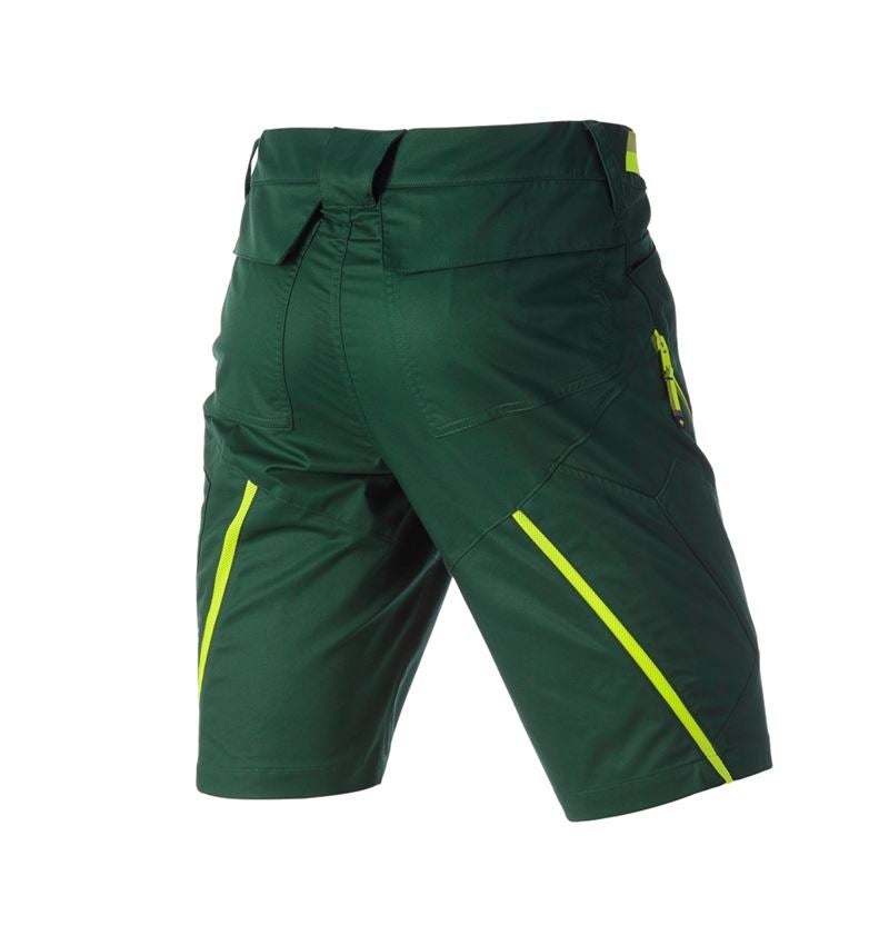 Kläder: Multipocket- shorts e.s.ambition + grön/varselgul 7