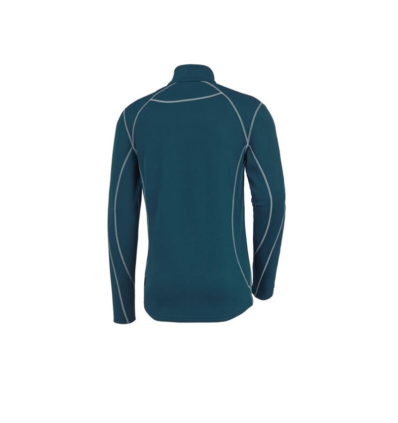 Shirts, Pullover & more: Functional-Troyer thermo stretch e.s.motion 2020 + seablue/platinum 3