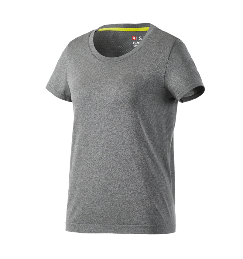 Clothing: T-Shirt seamless e.s.trail, ladies' + basaltgrey melange 3