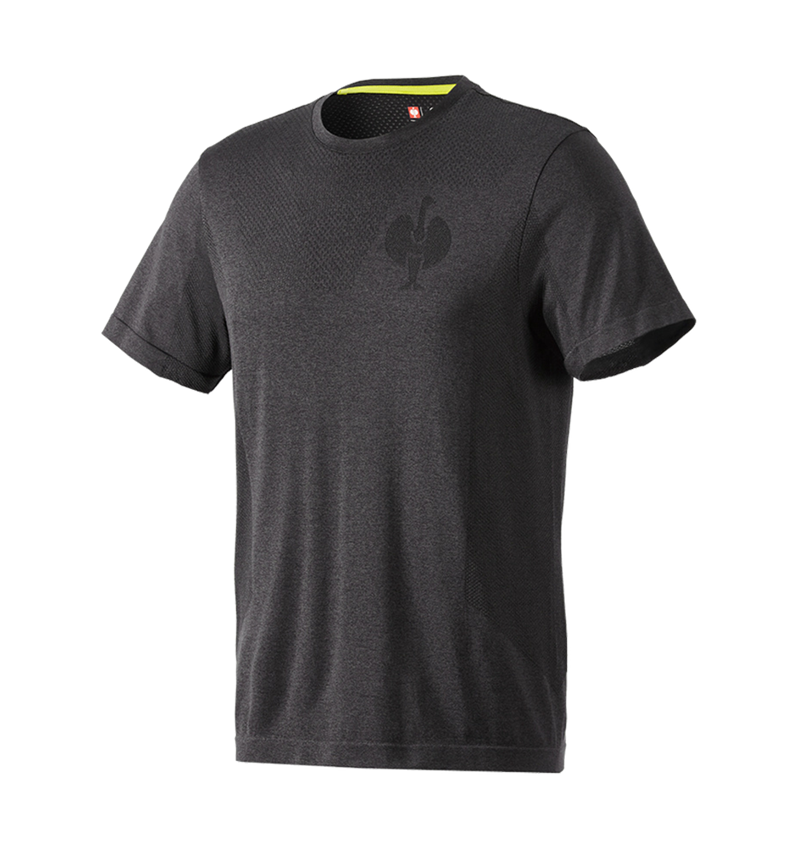 Överdelar: T-Shirt seamless e.s.trail + svart melange 2