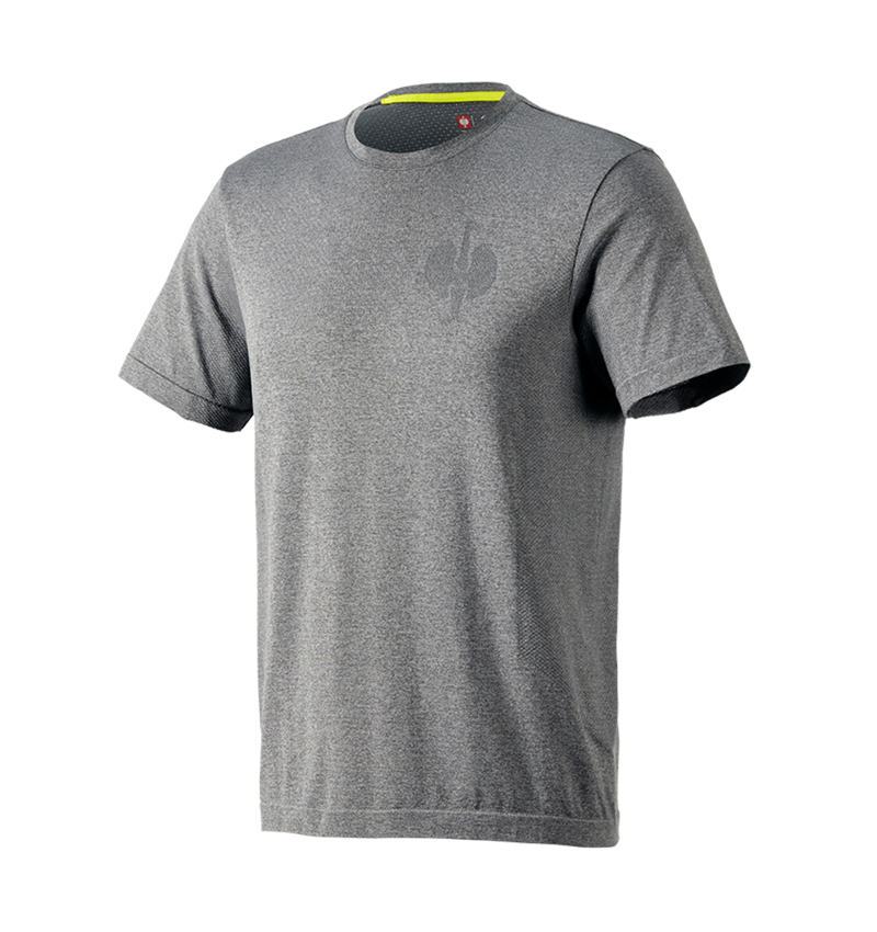 Teman: T-Shirt seamless e.s.trail + basaltgrå melange 3