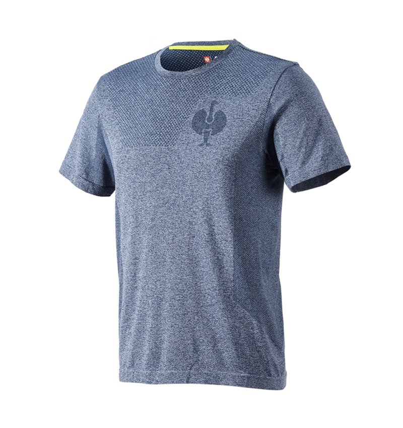 Överdelar: T-Shirt seamless e.s.trail + djupblå melange 2