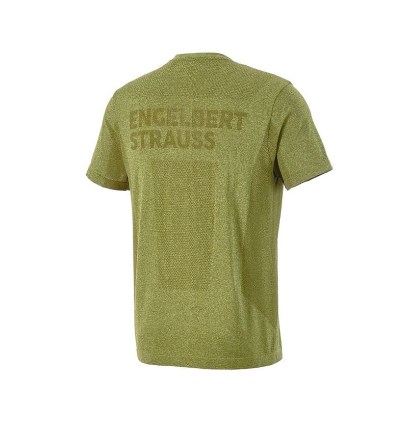 T-Shirt seamless e.s.trail junipergreen melange