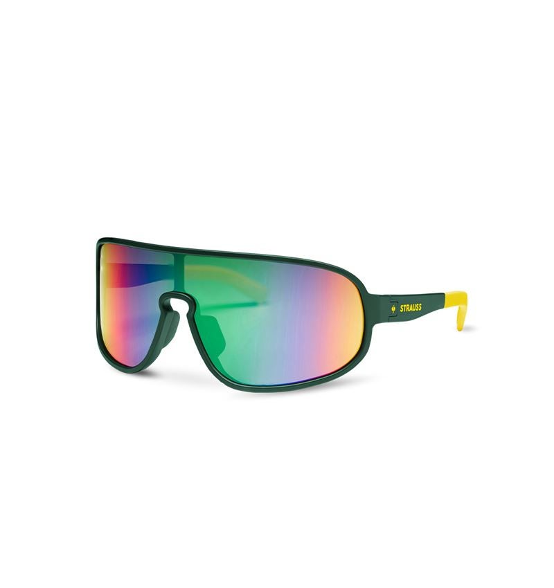 Safety Glasses: Race sunglasses e.s.ambition + green