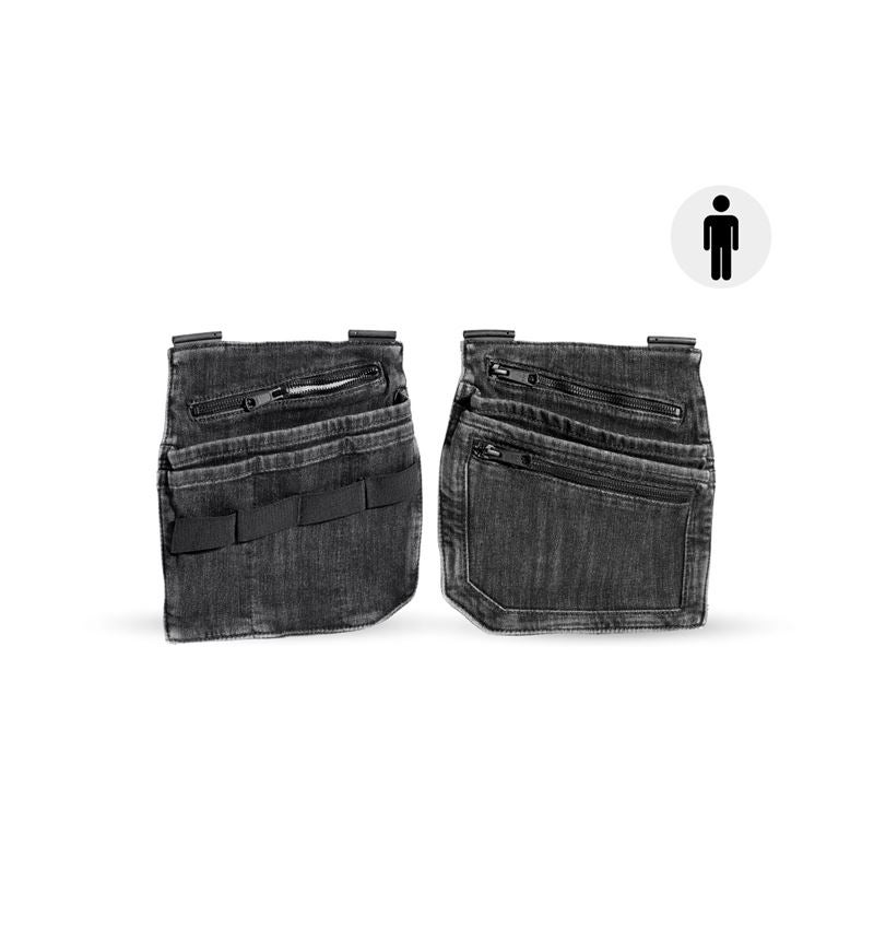 Accessoarer: Jeans-verktygsficka e.s.concrete + blackwashed