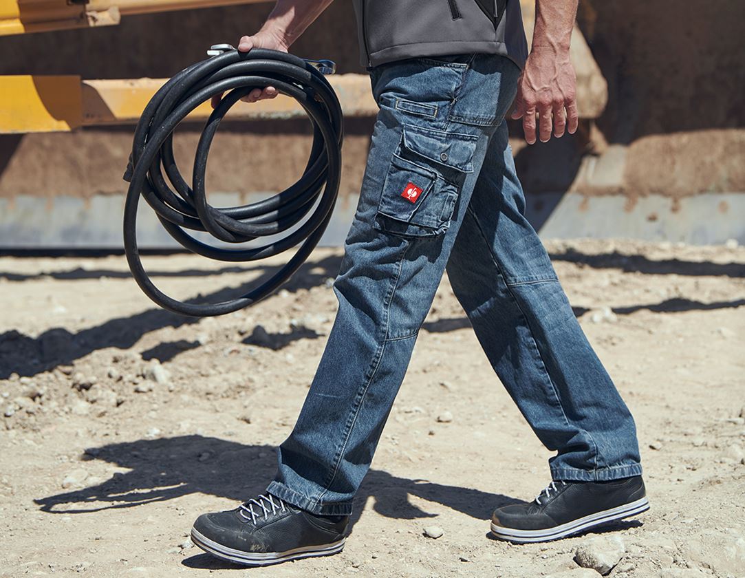 Work Trousers: e.s. Worker jeans + stonewashed 1