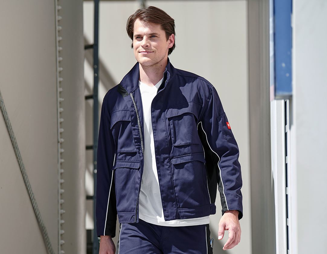 Gardening / Forestry / Farming: Work jacket e.s.active + navy/black
