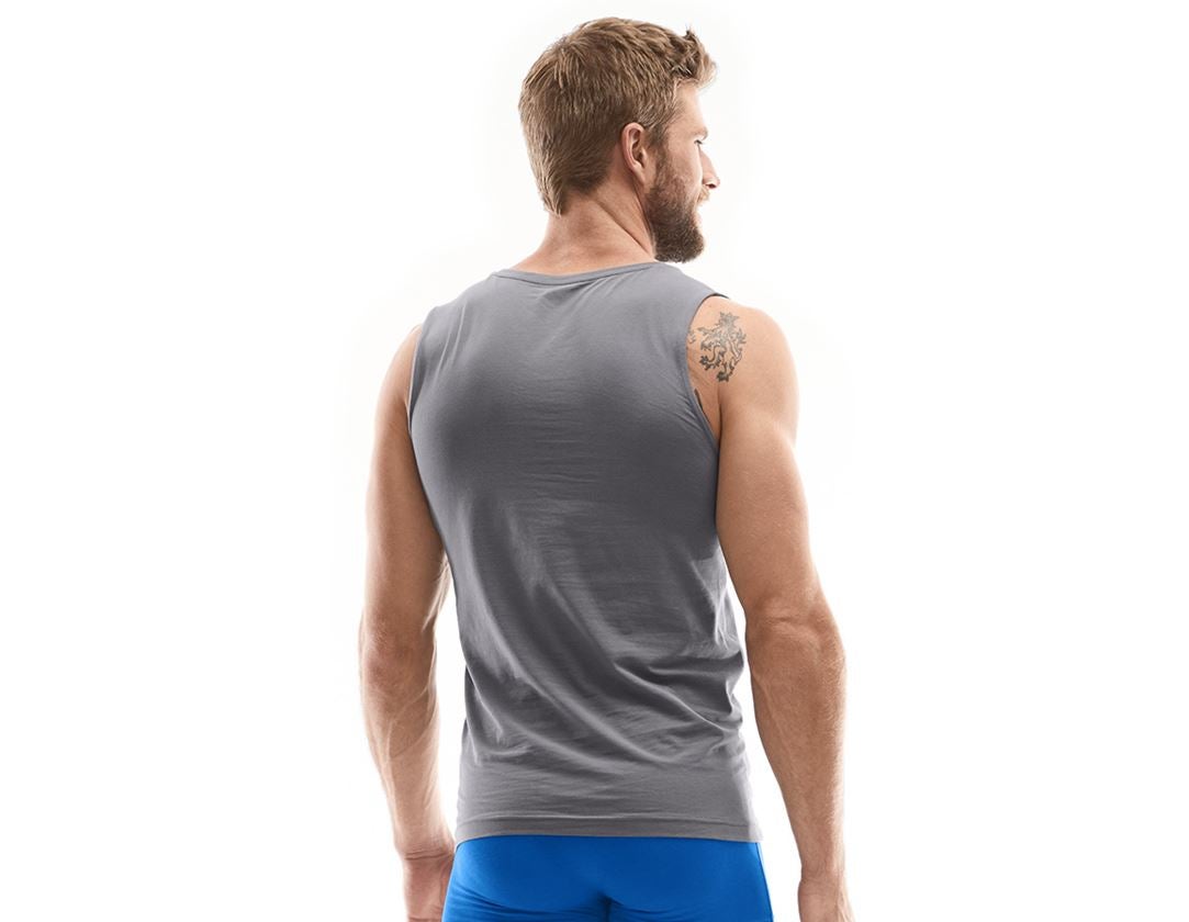 Underkläder |  Underställ: e.s. cotton stretch athletic-tröja + cement 1