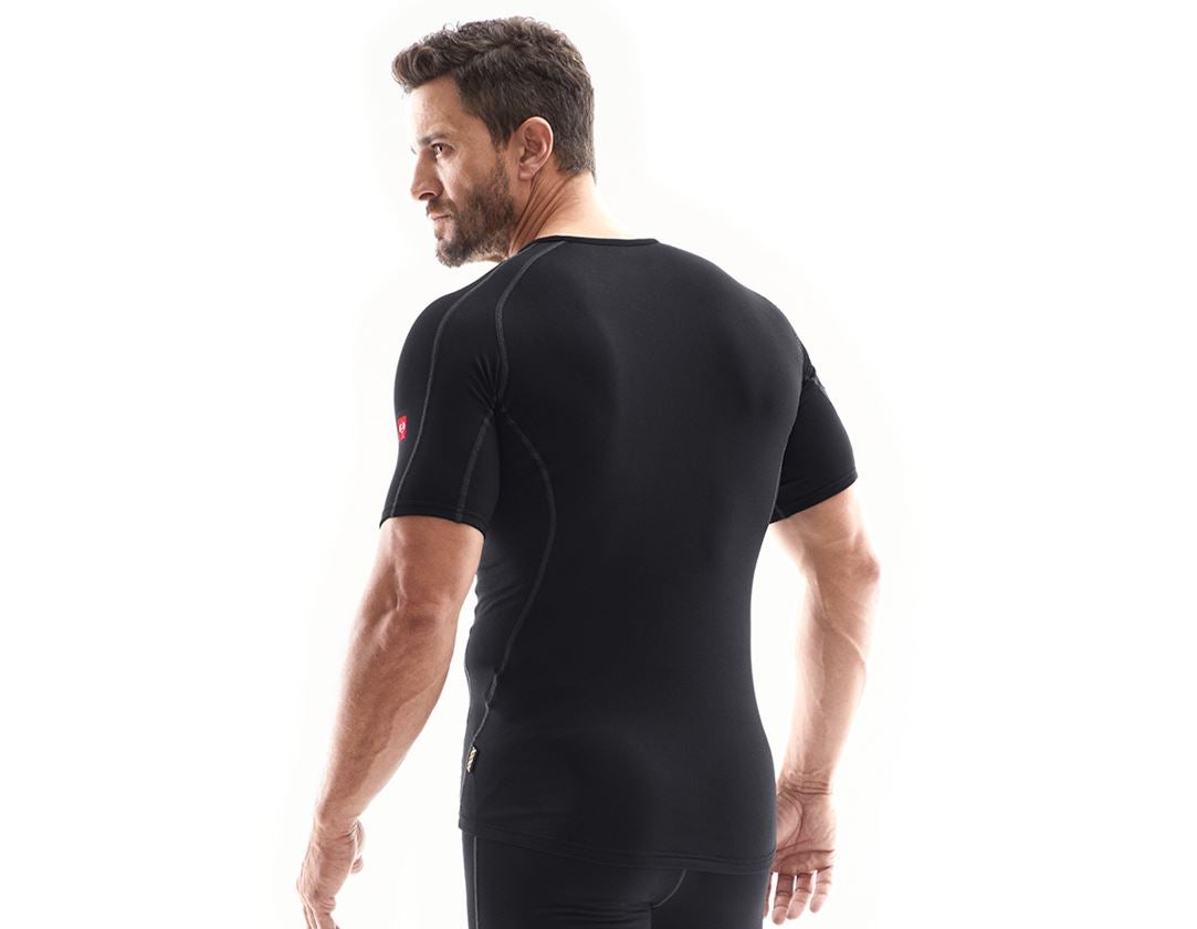 Underkläder |  Underställ: e.s. T-shirt clima-pro - warm, herrar + svart 1