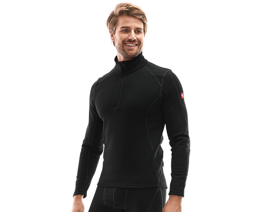 Cold: e.s. functional-troyer thermo stretch - x-warm + black