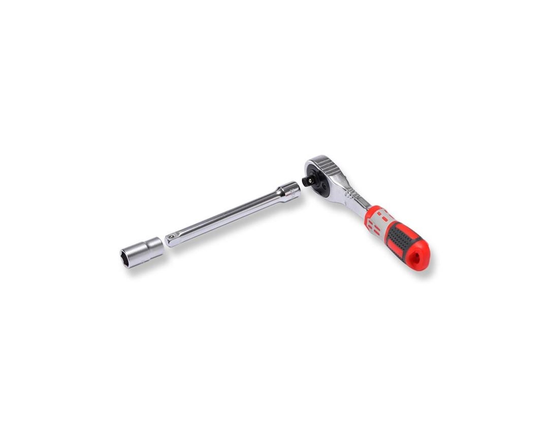 Socket wrench: e.s. Extension 1/4