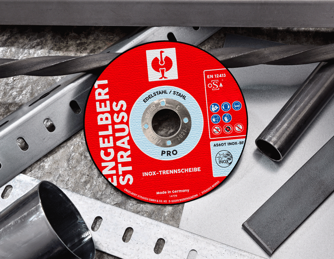 Cutting discs: e.s. Inox cutting disc pro set, 30 units