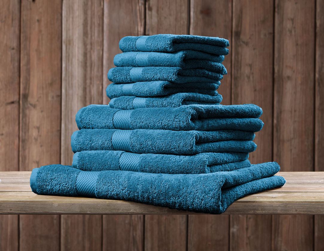 Tools & Equipment: Towel premium gift set + turquoise