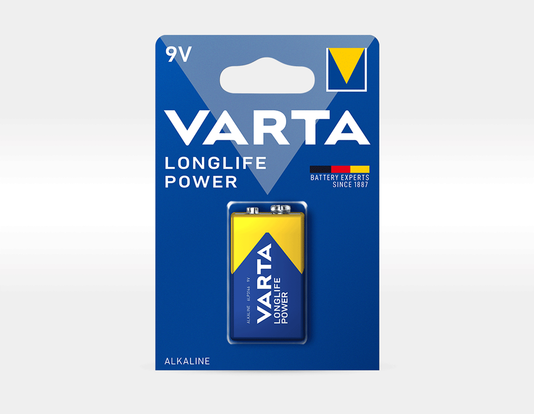 Verktyg & Tillbehör: VARTA 9V-block Batterier