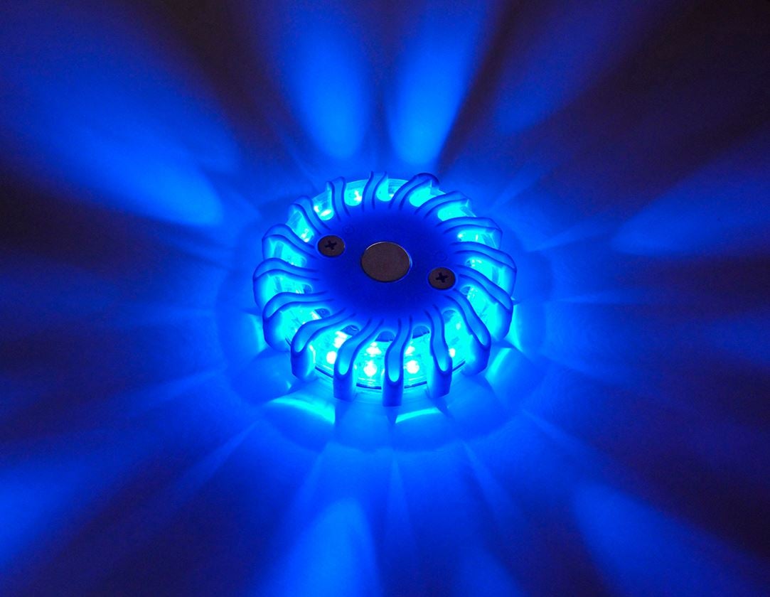 Lampor | ljus: LED-varningslampa + blå