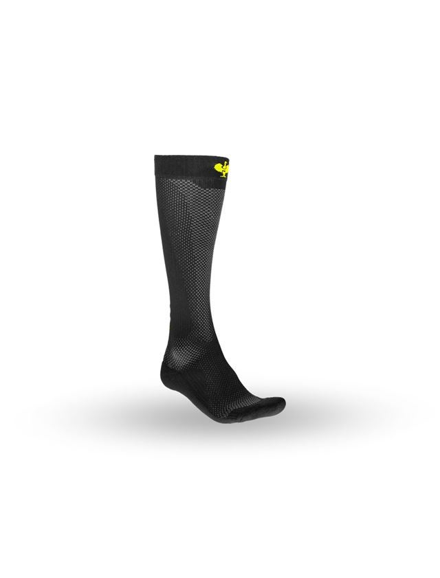 Sockor | Strumpor: e.s. Allseason sockor Function light/x-high + svart/varselgul