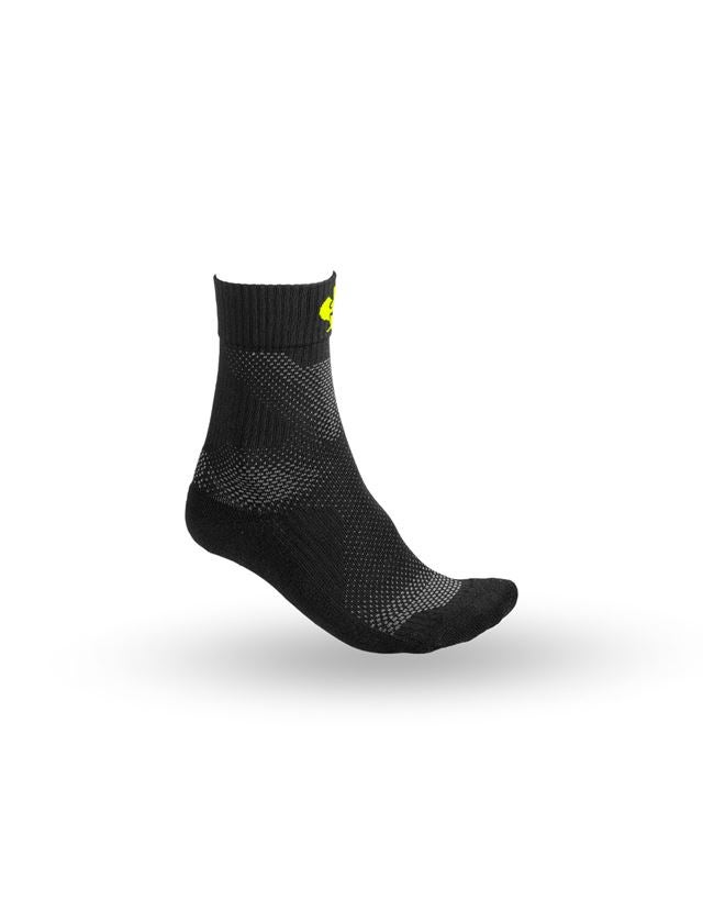 Sockor | Strumpor: e.s. Allseason sockor Function light/high + svart/varselgul