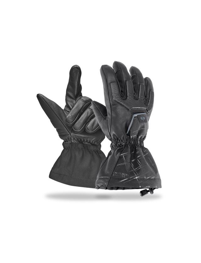 Hybrid: e.s. Winter gloves Cupid Ice + black/grey