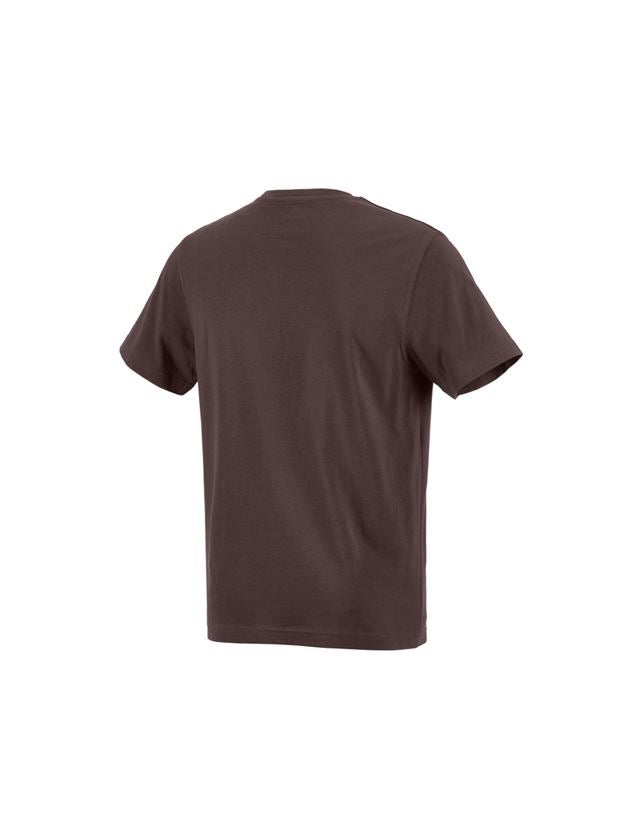 Överdelar: e.s. T-Shirt cotton + brun 1