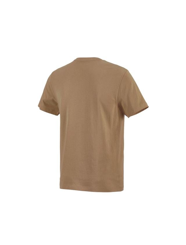 Överdelar: e.s. T-Shirt cotton + khaki 2