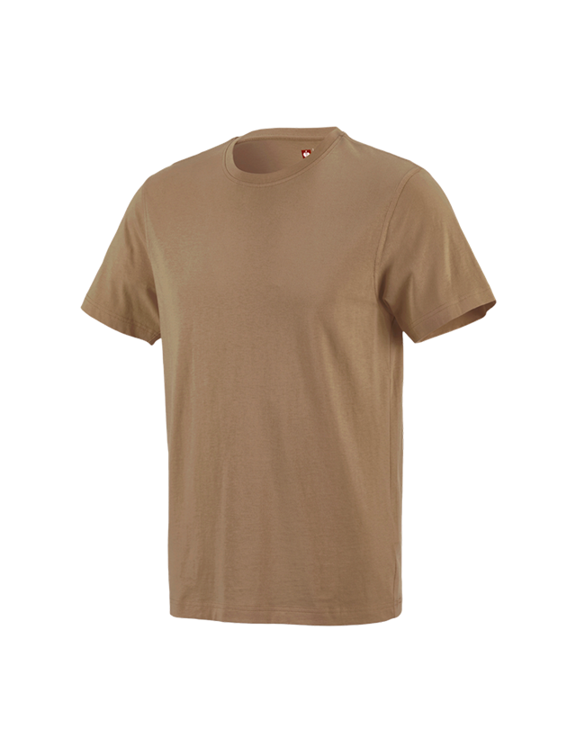 Överdelar: e.s. T-Shirt cotton + khaki 1