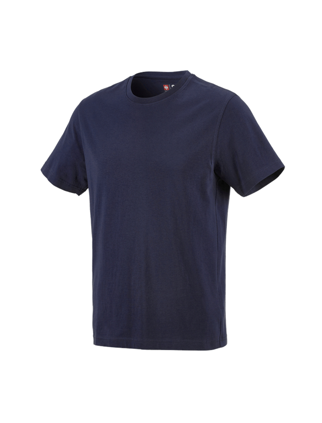 Överdelar: e.s. T-Shirt cotton + mörkblå 2