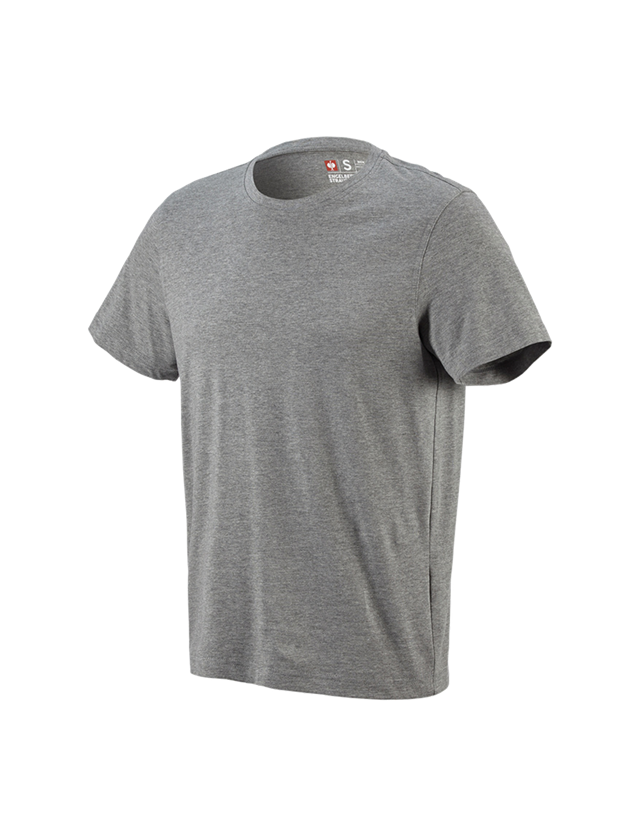 Överdelar: e.s. T-Shirt cotton + gråmelerad 1