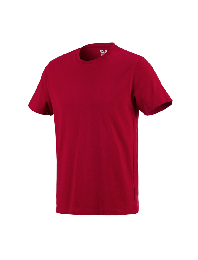 Överdelar: e.s. T-Shirt cotton + röd