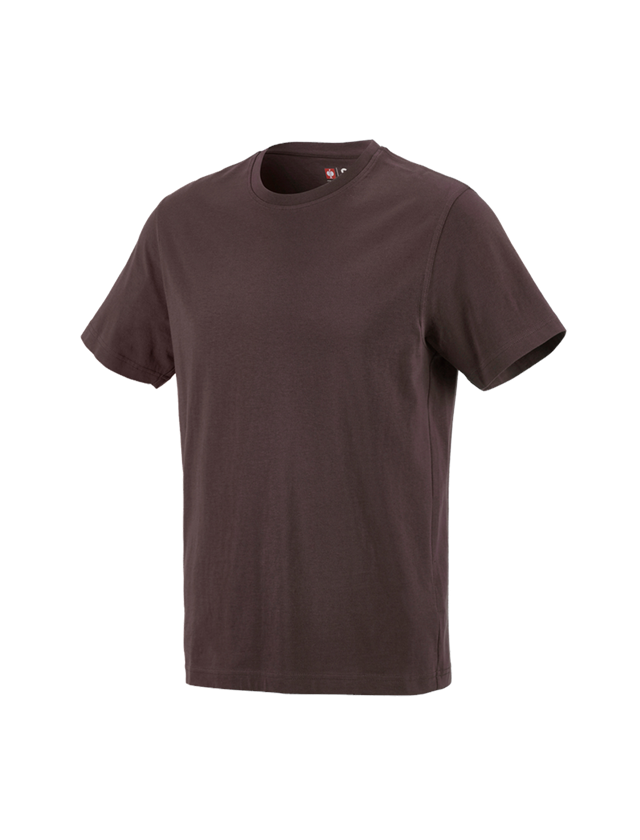 Överdelar: e.s. T-Shirt cotton + brun
