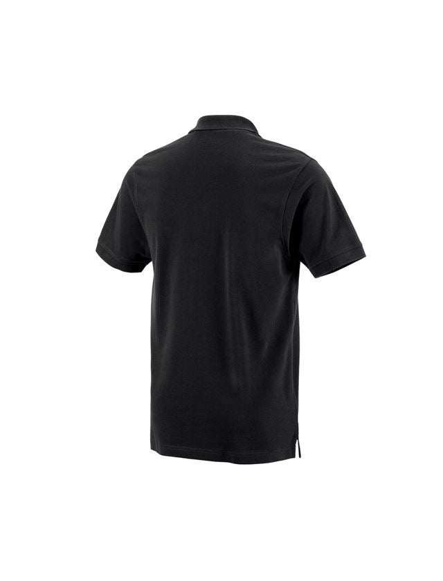 Topics: e.s. Polo shirt cotton Pocket + black 3