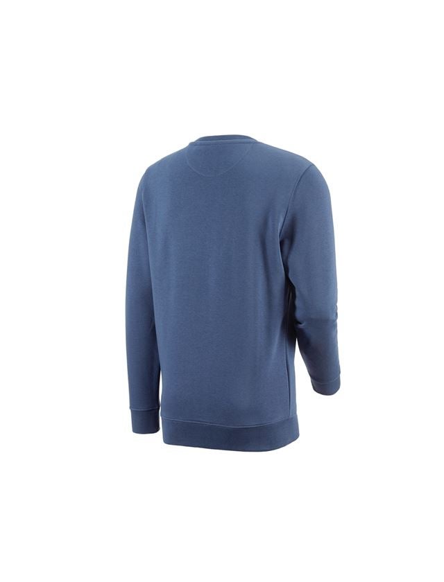 Snickare: e.s. Sweatshirt poly cotton + kobolt 1