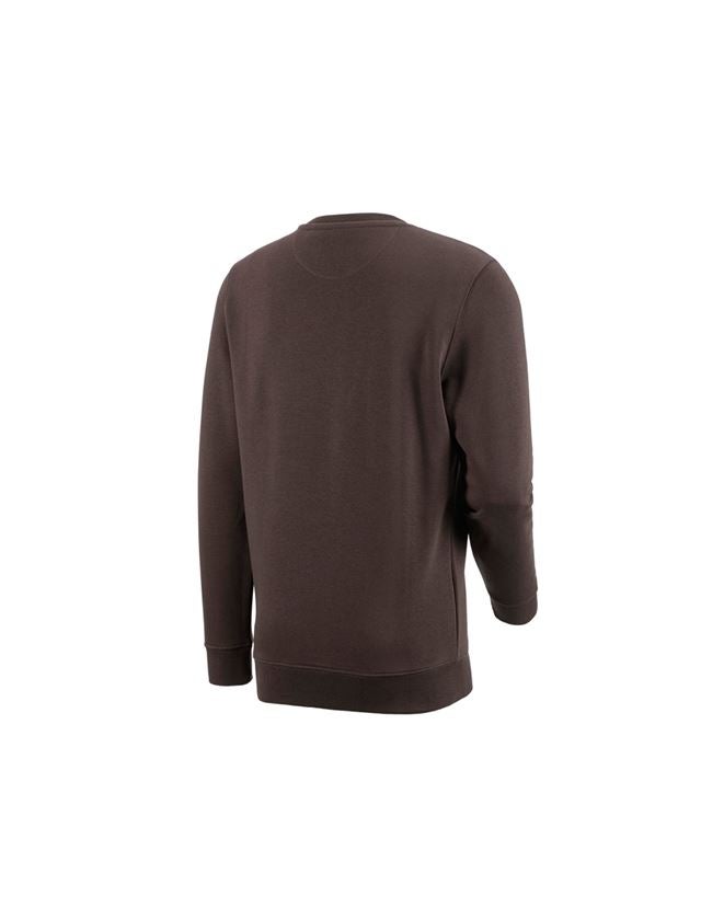 Snickare: e.s. Sweatshirt poly cotton + kastanj 1