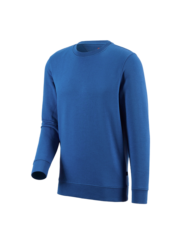Snickare: e.s. Sweatshirt poly cotton + gentianablå 1