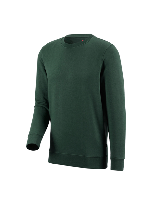 Gardening / Forestry / Farming: e.s. Sweatshirt poly cotton + green 2