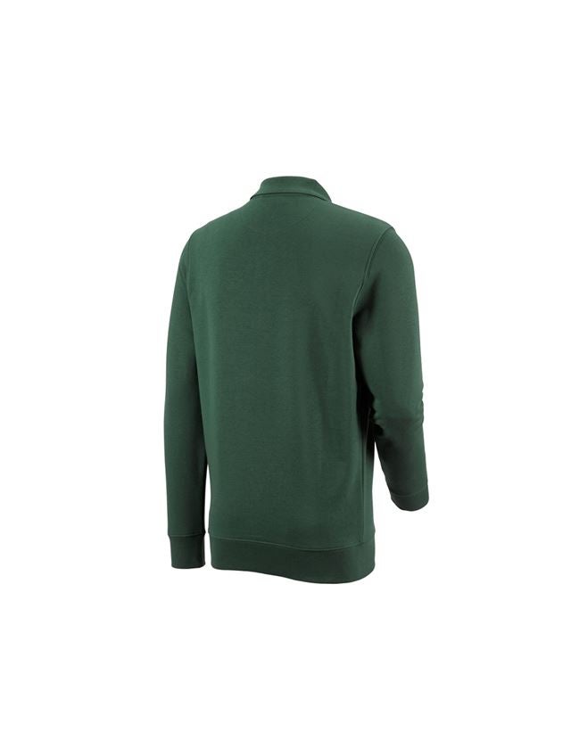 Plumbers / Installers: e.s. Sweatshirt poly cotton Pocket + green 1