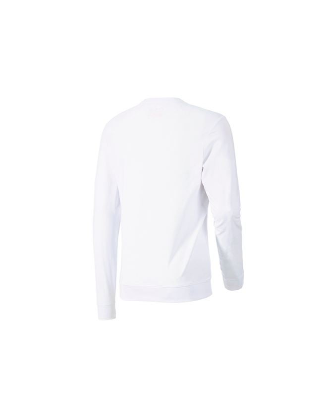 Gardening / Forestry / Farming: e.s. Long sleeve cotton stretch + white 2