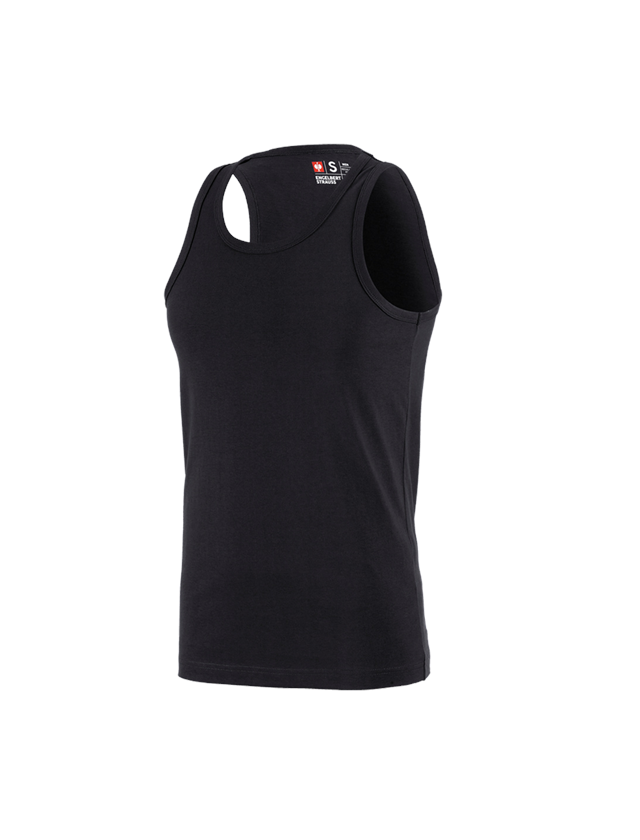 Överdelar: e.s. Athletic-Shirt cotton + svart 1