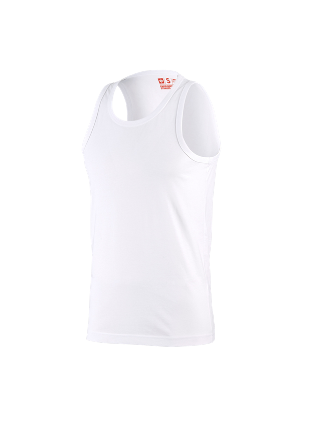 Överdelar: e.s. Athletic-Shirt cotton + vit 1