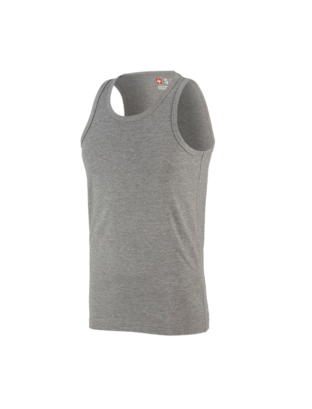 Plumbers / Installers: e.s. Athletic-shirt cotton + grey melange