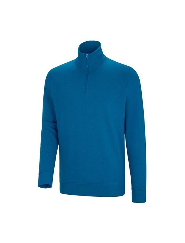 Joiners / Carpenters: e.s. ZIP-sweatshirt poly cotton + atoll