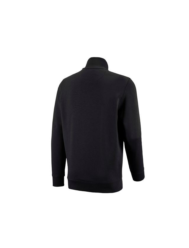 Shirts, Pullover & more: e.s. ZIP-sweatshirt poly cotton + black 3