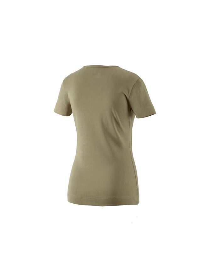 Gardening / Forestry / Farming: e.s. T-shirt cotton V-Neck, ladies' + reed 1