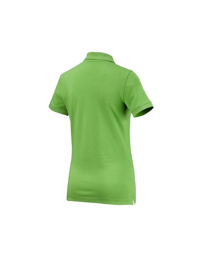Teman: e.s. Polo-Shirt cotton, dam + sjögrön 1