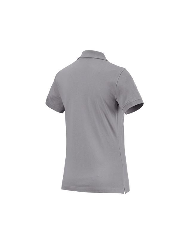 Överdelar: e.s. Polo-Shirt cotton, dam + platina 1