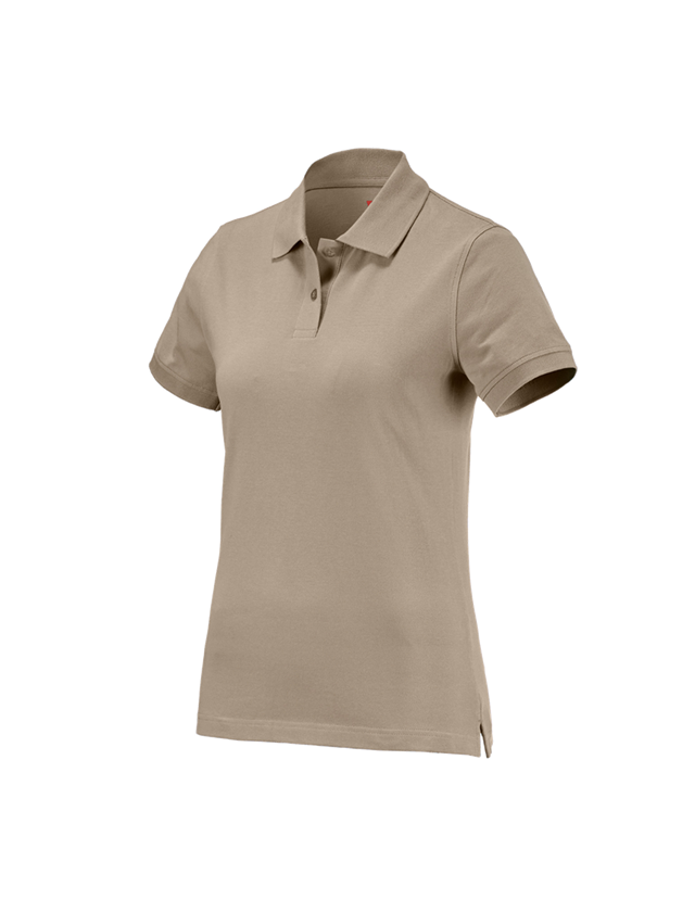 Plumbers / Installers: e.s. Polo shirt cotton, ladies' + clay